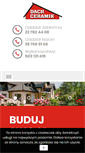Mobile Screenshot of dachceramik.pl